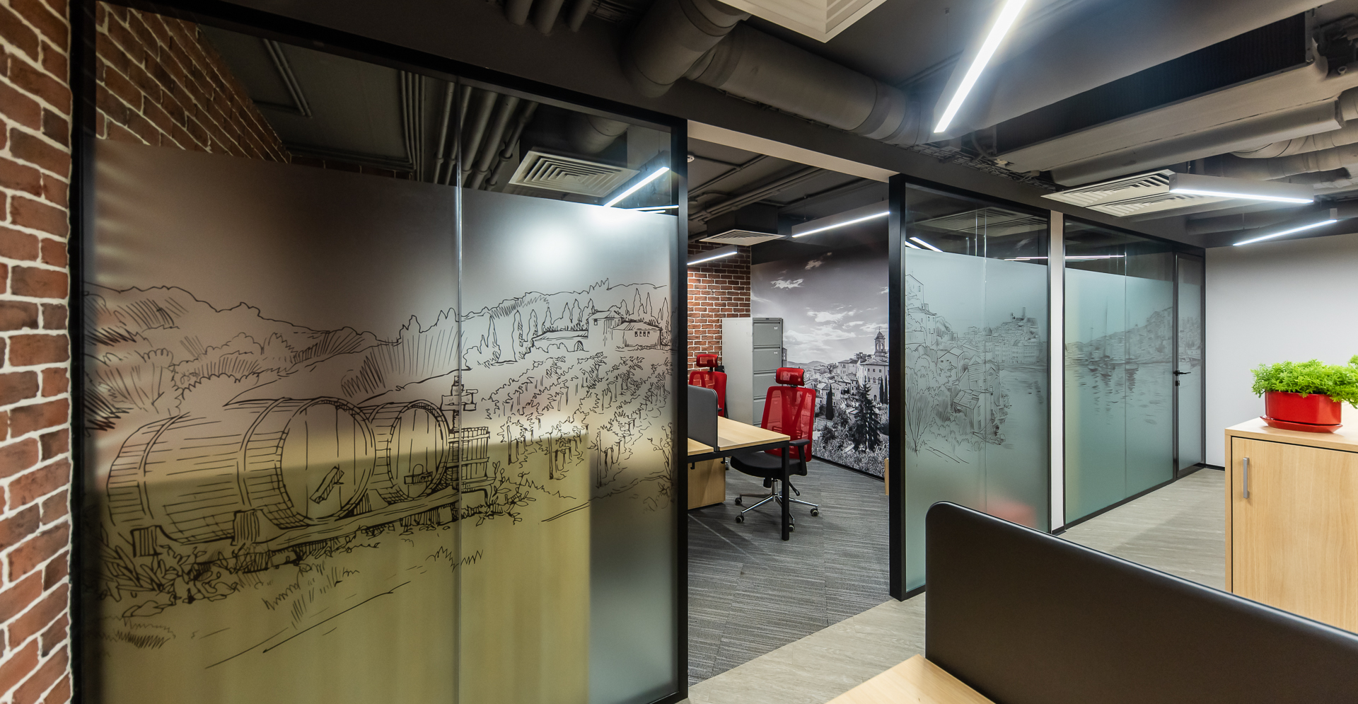 Фото проекта: Проект Nayada по установке офисных перегородок и дверей в Технониколь. Изображение № 33