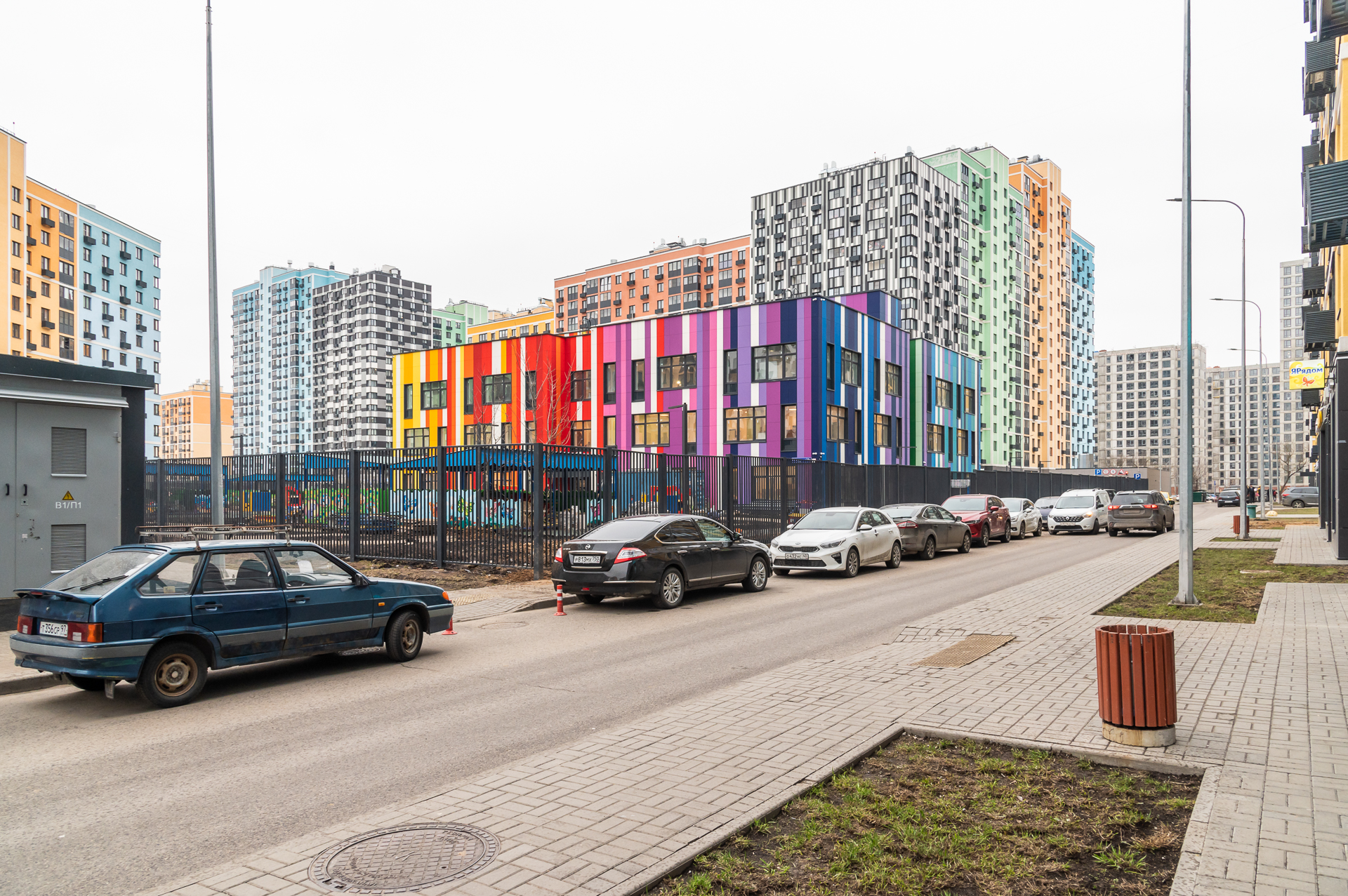 Nayada установила раздвижные перегородки в детский сад «Лучи»